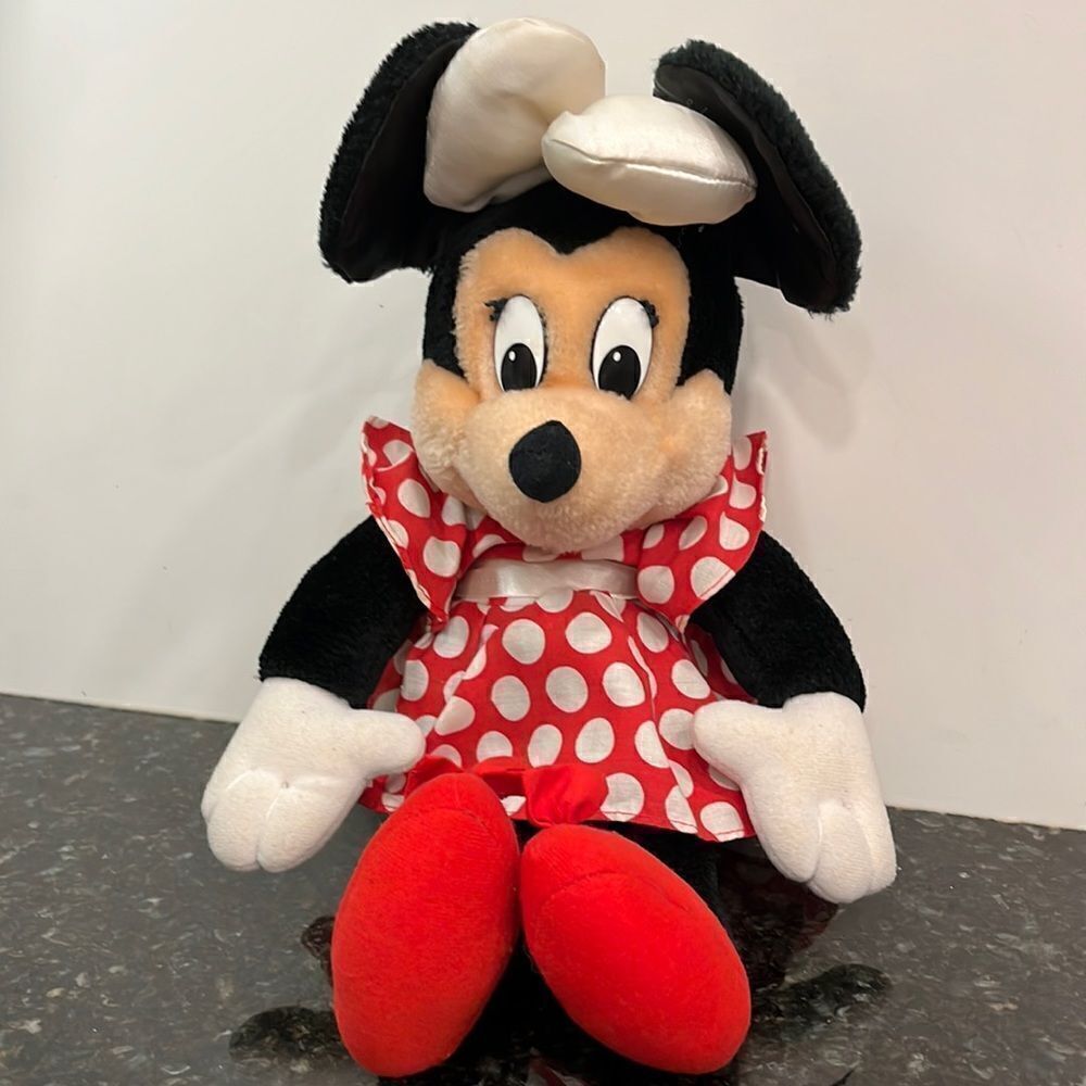 VTG Applause Plush Stuffed Toy Walt Disney 17" Minnie Mouse